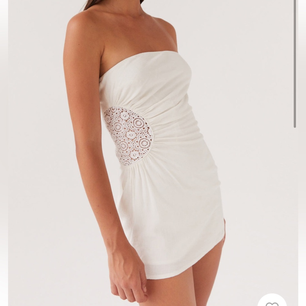 Peppermayo White mini dress
